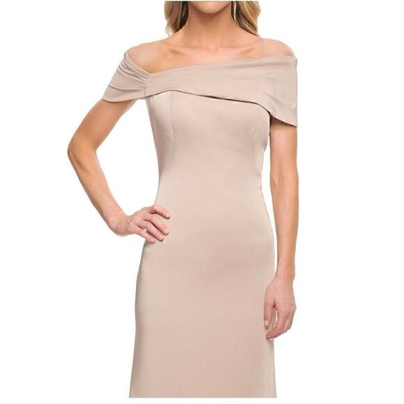 NWT La Femme Off The Shoulder Dress - Picture 1 of 8